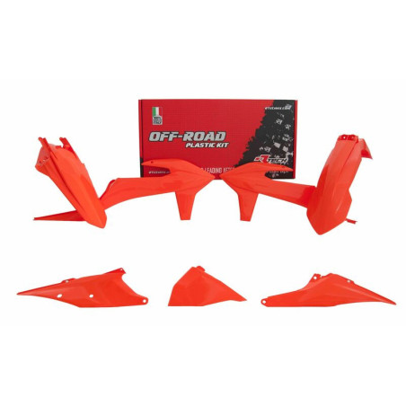 Kit de plástica RACETECH (5 pcs) - Naranja