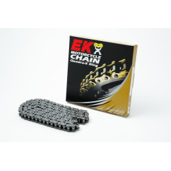 Cadena de transmisión EK CHAIN 530 ZVX3 - Retenes NX-Ring - Cierre tipo remache