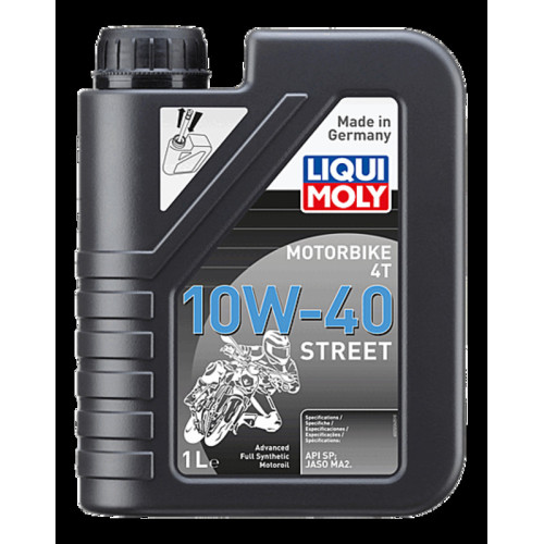 Aceite de motor LIQUI MOLY Advanced Full Synthetic 4T 10W-40 Street - Botella 1L