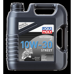 Aceite de motor LIQUI MOLY Advanced Full Synthetic 4T 10W-30 Street - Garrafa 4L