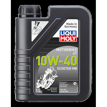 Aceite de motor LIQUI MOLY Advanced Full Synthetic 4T 10W-40 Scooter MB - Botella 1L