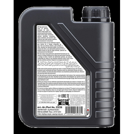 Aceite de motor LIQUI MOLY Advanced Full Synthetic 4T 0W-30 Scooter - Botella 1L