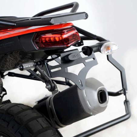 R&G RACING License Plate Holder - Black Yamaha Tenere 700