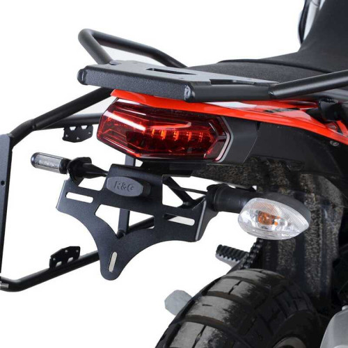 R&G RACING License Plate Holder - Black Yamaha Tenere 700