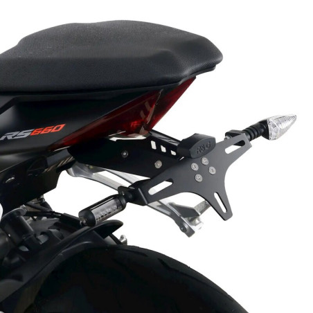 R&G RACING License Plate Holder - Black Aprilia
