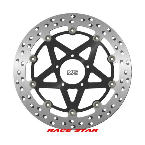 Disco de freno NG BRAKES Race Star redondo flotante