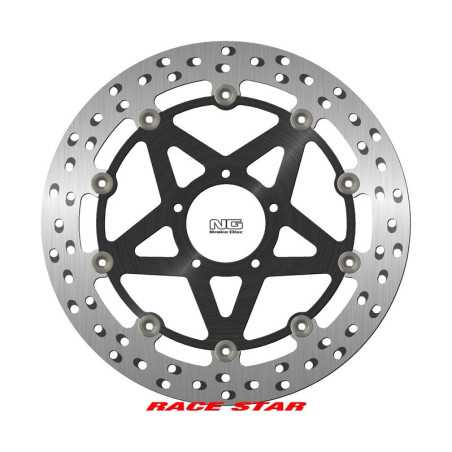 Disco de freno NG BRAKES Race Star redondo flotante