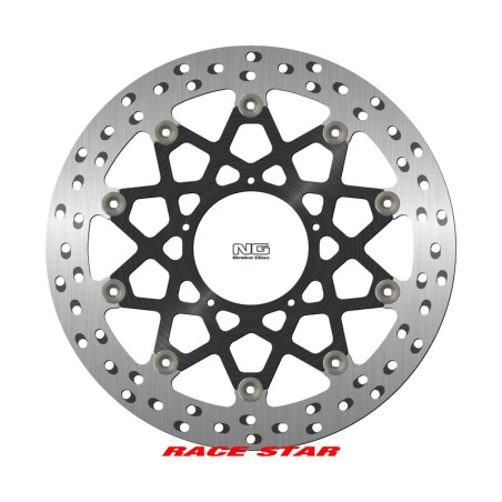 Disco de freno NG BRAKES Race Star redondo flotante