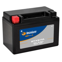 Batería TECNIUM activada BTX9 FA