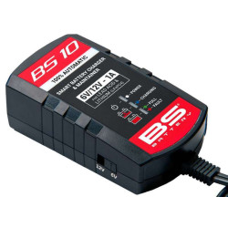 Cargador / mantenedor de baterías inteligente BS BATTERY BS10 - 6/12V 1A 2