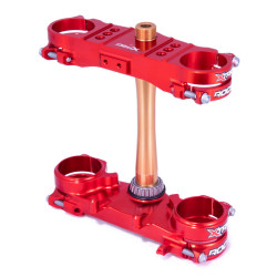 Tija completa XTRIG ROCS Tech offset 22mm - Rojo