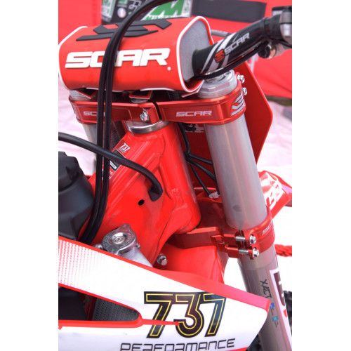 Tija completa SCAR rojo, offset 22 mm
