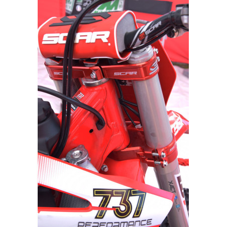Tija completa SCAR rojo, offset 22 mm