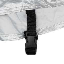 Funda de moto para exterior OXFORD Rainex - Moto / Scooter - Negro / Plata - XL 2