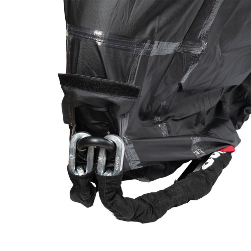 Funda de moto para exterior OXFORD Rainex - Moto / Scooter - Negro / Plata - XL