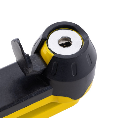 Candado de disco OXFORD Mini T - 5,5 mm amarillo