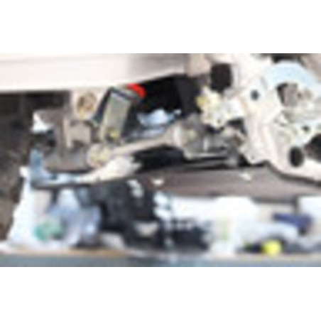 Placa de protección biela PE-HD Negro - Honda CRF300L