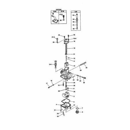 Carburador KEIHIN PWK35 standard