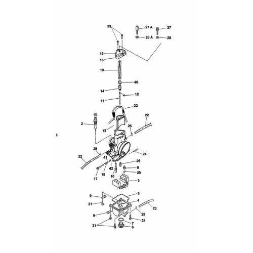 Carburador KEIHIN PWM38 standard