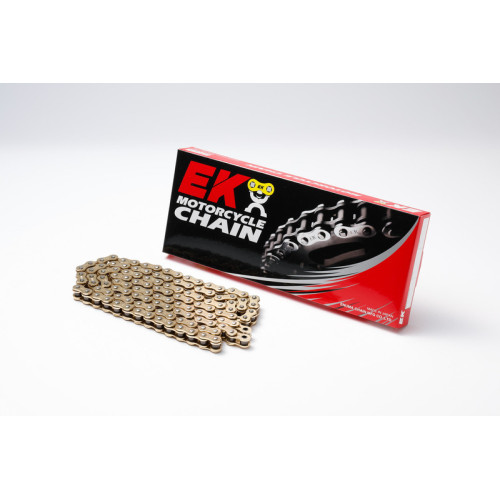 Cadena de transmisión EK CHAIN 415 RR - Sin retenes - Cierre tipo clip