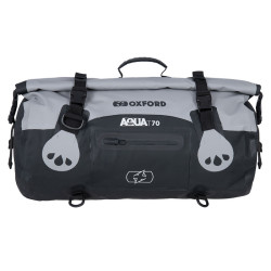 Bolsa colín (petate) OXFORD Aqua T-70 negro/gris 2