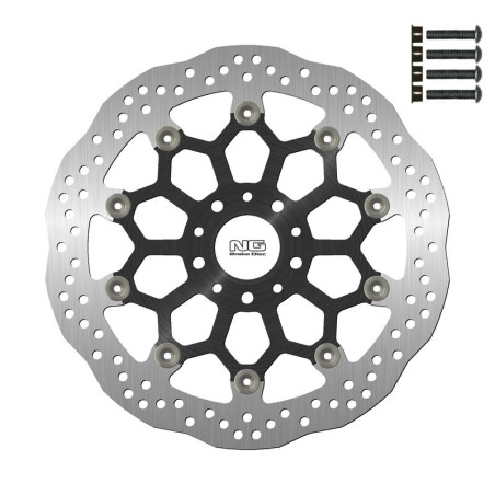 Disco de freno NG BRAKES ondulado flotante
