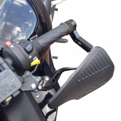 Paramanos OXFORD con protector de palanca de aluminio - negro 2