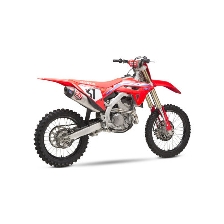 Linea completa Yoshimura Signature RS-12, titanio, silencioso titanio y tapa carbono CRF250 2022