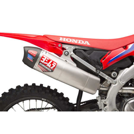 Linea completa Yoshimura Signature RS-12, titanio, silencioso titanio y tapa carbono CRF250 2022