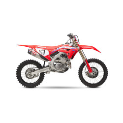 Linea completa Yoshimura Signature RS-12, inox, silencioso inox y tapa carbono CRF250 2022 2