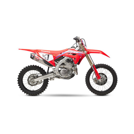 Linea completa Yoshimura Signature RS-12, inox, silencioso inox y tapa carbono CRF250 2022