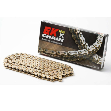 Cadena de transmisión EK CHAIN 420 SH - Sin retenes - Cierre tipo clip