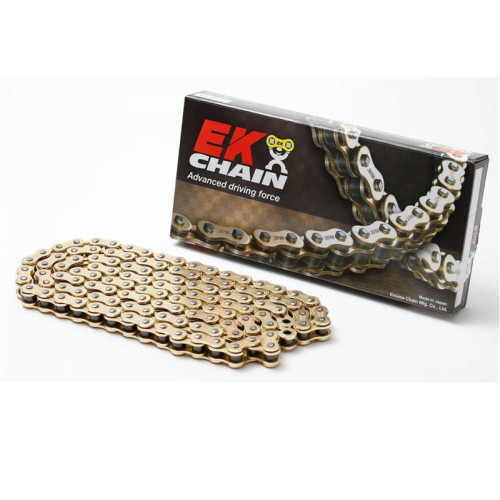 Cadena de transmisión EK CHAIN 420 SH - Sin retenes - Cierre tipo clip