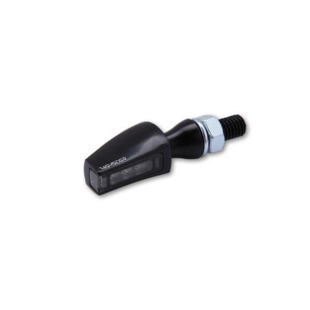 Intermitente LED HIGHSIDER pro Stealth-X Flight - cristal ahumado - homologado E - Pareja