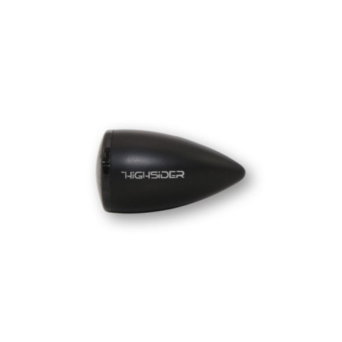 Intermitentes LED HIGHSIDER pro Montana Bullet – negro mate – pareja