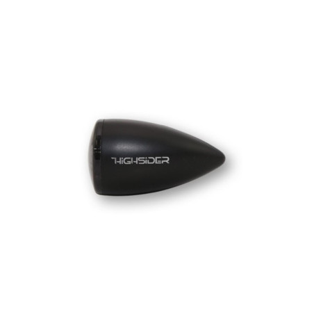 Intermitentes LED HIGHSIDER pro Montana Bullet – negro mate – pareja