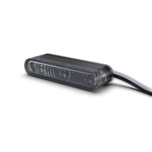 Intermitente/luz de posición LED HIGHSIDER pro Star-MX1 Pro Module 2in1 - cristal ahumado - homologado E - Pareja