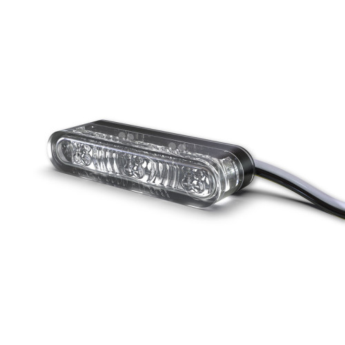 Intermitente/luz de posición LED HIGHSIDER pro Star-MX1 Pro Module 2in1 - cristal ahumado - homologado E - Pareja