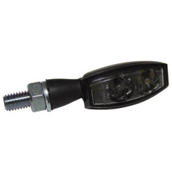 Intermitente/luz de posición LED HIGHSIDER pro Blaze 2in1 - cristal ahumado - homologado E - Pareja