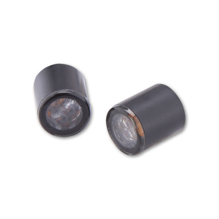 Intermitente/luz de posición LED HIGHSIDER pro ton Modul 2in1 - cristal ahumado - homologado E - Pareja
