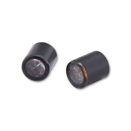 Intermitente/luz de posición LED HIGHSIDER pro ton Modul 2in1 - cristal ahumado - homologado E - Pareja