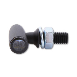 Intermitente/luz de posición LED HIGHSIDER pro ton One 2in1 - cristal ahumado - homologado E - Pareja 2