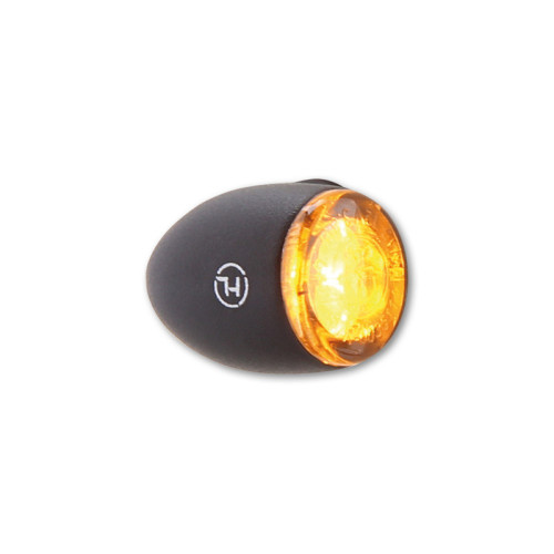 Intermitente LED HIGHSIDER pro ton Two - cristal ahumado - homologado E - Pareja