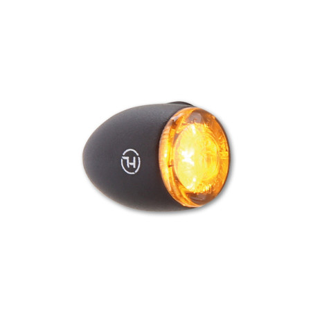 Intermitente LED HIGHSIDER pro ton Two - cristal ahumado - homologado E - Pareja