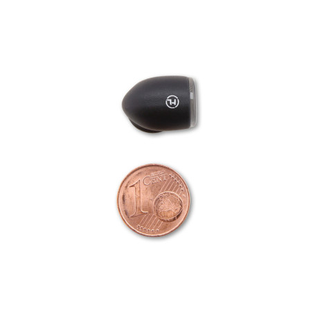 Intermitente LED HIGHSIDER pro ton Two - cristal ahumado - homologado E - Pareja