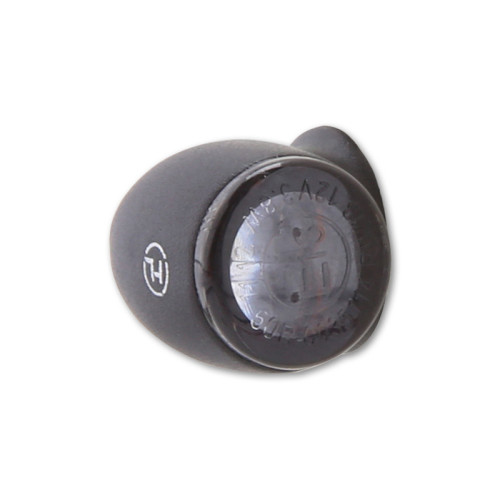 Intermitente LED HIGHSIDER pro ton Two - cristal ahumado - homologado E - Pareja