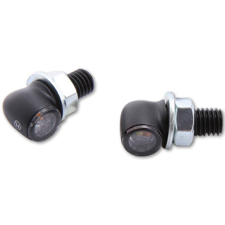Intermitente LED HIGHSIDER pro ton Two - cristal ahumado - homologado E - Pareja