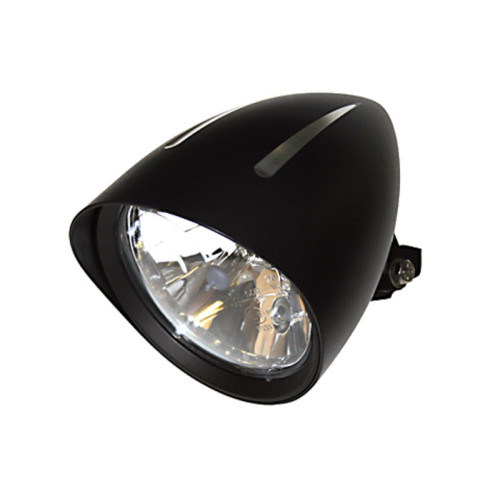 Faro delantero H4 HIGHSIDER pro Classic 1 Extreme - 5 3/4 inch - negro - 1 pieza