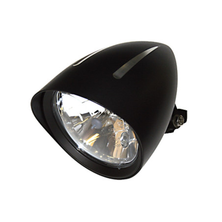 Faro delantero H4 HIGHSIDER pro Classic 1 Extreme - 5 3/4 inch - negro - 1 pieza