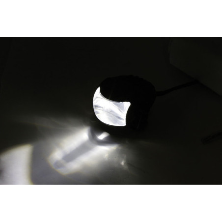 Faro delantero LED HIGHSIDER pro Comet-Low - negro - 1 pieza